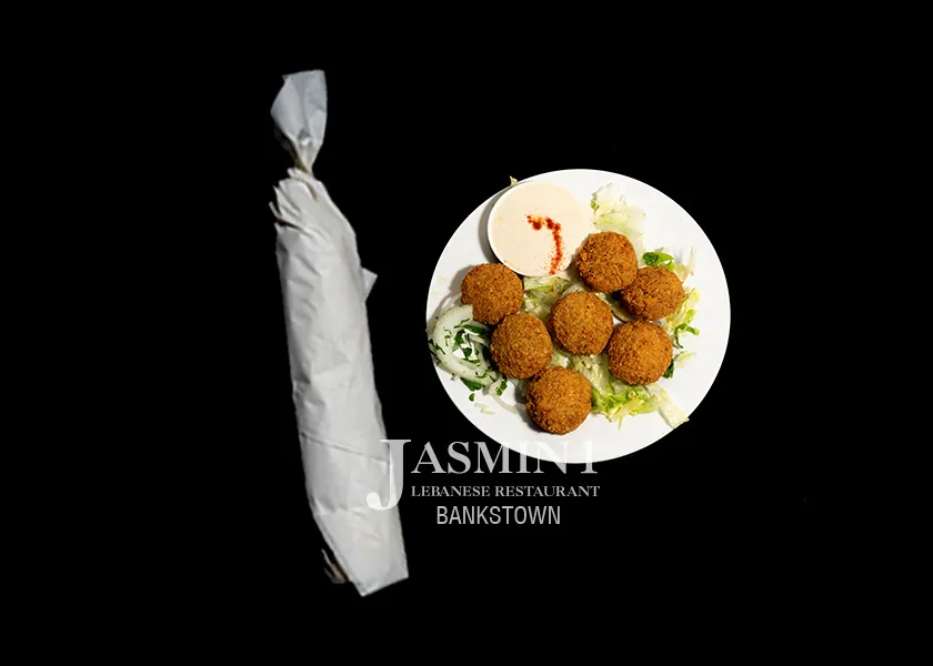 Falafel Wrap at Jasmin 1 Bankstown