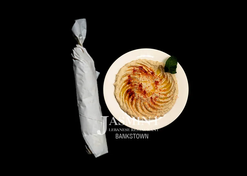 Hommous Wrap at Jasmin 1 Bankstown