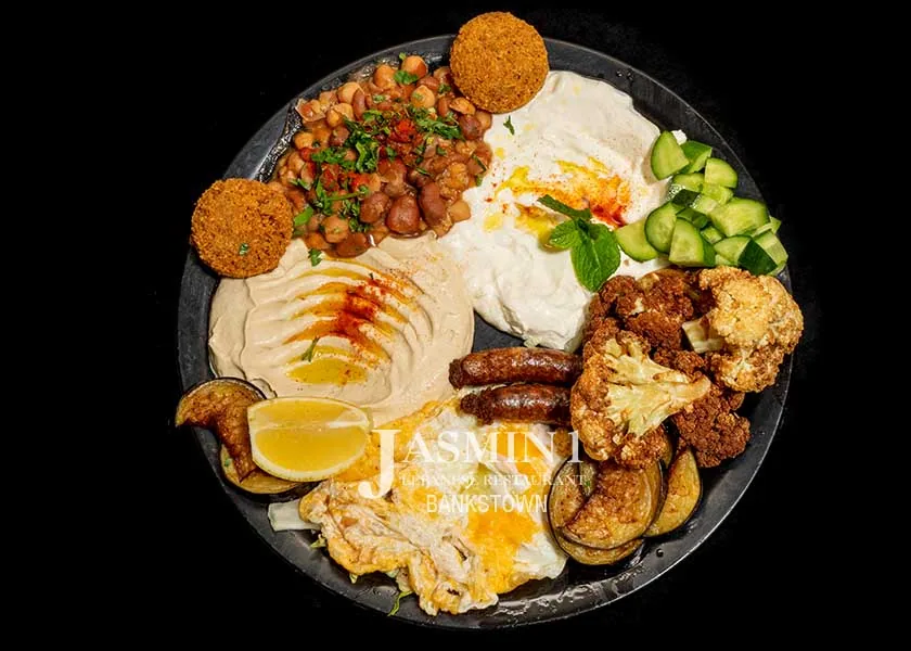 Lebanese Breakfast at Jasmin 1 Bankstown
