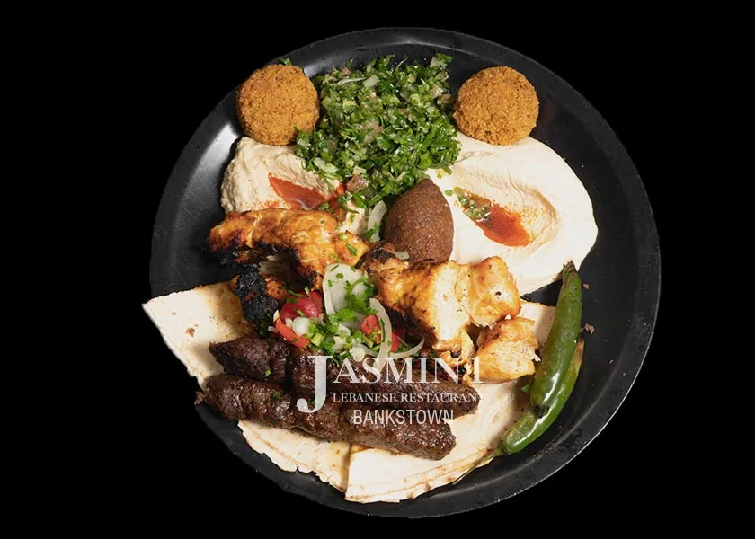 Mixed Plate at Jasmin 1 Bankstown