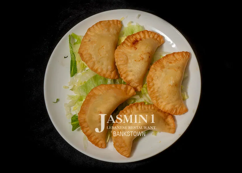 Sambousek (Meat/Cheese) at Jasmin 1 Bankstown